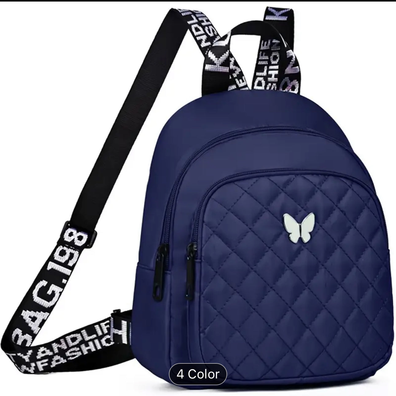 Mochila de Nylon para Mujer, Estilo Casual .